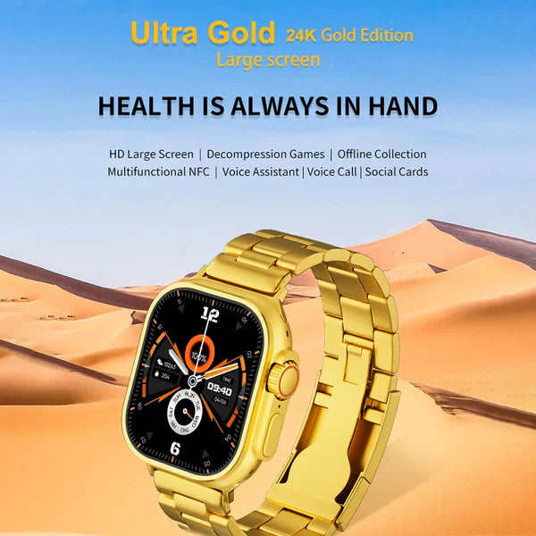 𝐄𝐦𝐢𝐫𝐚𝐭𝐢 𝐌𝐚𝐫𝐭™ Gold Ultra Watch – ساعة جولد ألترا