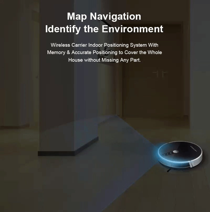 TechAura™Smart Robotic Vacuum Cleaner