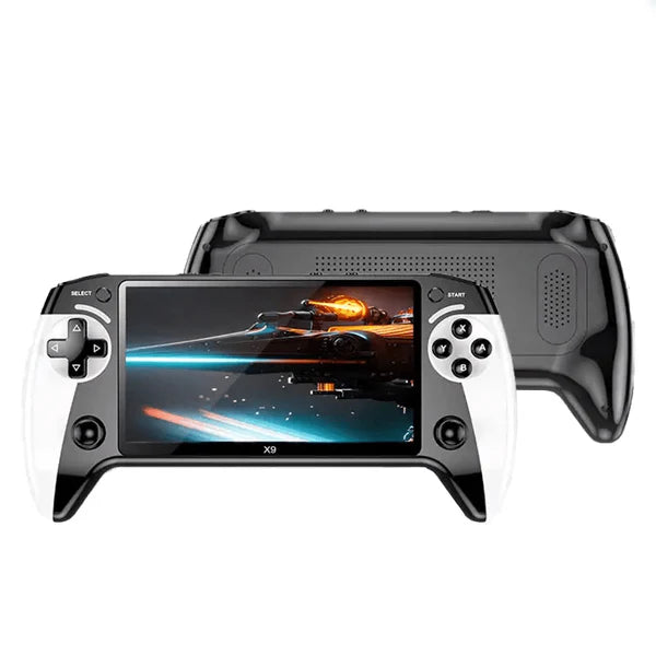 X9 Black Hawk Retro Game Console – 5.5-Inch Portable HD Display, Multi-Emulator Support