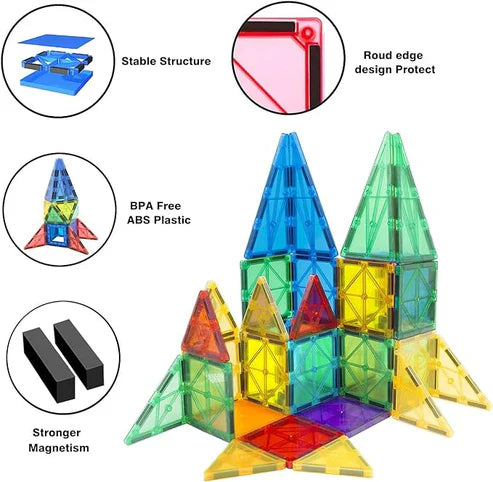 Building Blocks Set (97 Pcs) |  مجموعة مكعبات البناء (97 قطعة)