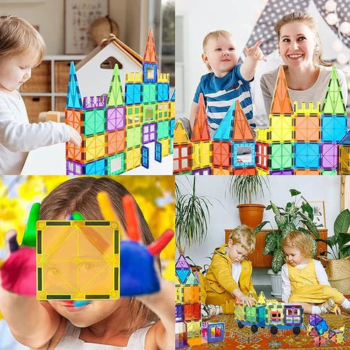 Building Blocks Set (97 Pcs) |  مجموعة مكعبات البناء (97 قطعة)