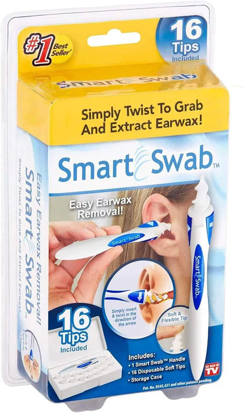 Smart Swab - Ear Cleaner Kit| سمارت سواِب – أداة تنظيف الأذن الآمنة والفعّالة