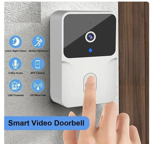 Wireless Camera Door Bell |  جرس باب مزود بكاميرا لاسلكية